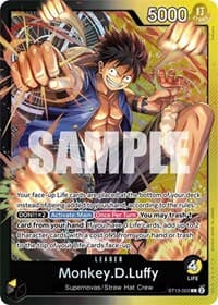 Monkey.D.Luffy (003) - ST-13: Ultra Deck The Three Brothers - One Piece Card Game card