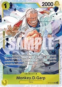 Monkey.D.Garp - ST-13: Ultra Deck The Three Brothers - One Piece Card Game card