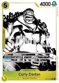 Curly.Dadan (Parallel) - ST-13: Ultra Deck The Three Brothers - One Piece Card Game card