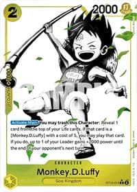 Monkey.D.Luffy (014) (Parallel) - ST-13: Ultra Deck The Three Brothers - One Piece Card Game card