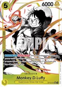 Monkey.D.Luffy (015) (Parallel) - ST-13: Ultra Deck The Three Brothers - One Piece Card Game card