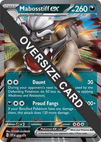 Mabosstiff ex - Jumbo Card - Jumbo Cards - Pokemon card