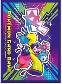 Pokemon TCG: Pokemon Center Japan Exclusive Card Sleeves - Iono Streaming TV (64-Pack) - Pokemon International Card Sleeves - Card Sleeves card