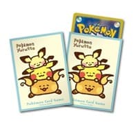 Pokemon TCG: Pokemon Center Japan Exclusive Card Sleeves - Yurutto Pichu, Pikachu & Raichu (64-Pack) - Pokemon International Card Sleeves - Card Sleeves card