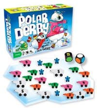 Polar Derby Dice Game - Gamewright - Boardgames card