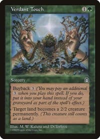 Verdant Touch - Stronghold - Magic: The Gathering card