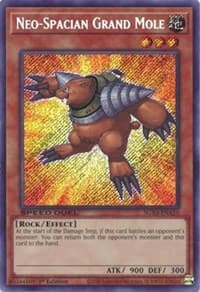 Neo-Spacian Grand Mole (Secret Rare) - Speed Duel GX: Midterm Destruction - YuGiOh card