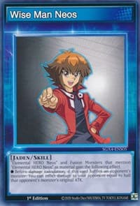 Wise Man Neos - Speed Duel GX: Midterm Destruction - YuGiOh card