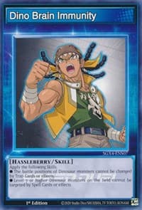 Dino Brain Immunity - Speed Duel GX: Midterm Destruction - YuGiOh card
