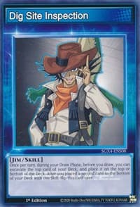 Dig Site Inspection - Speed Duel GX: Midterm Destruction - YuGiOh card
