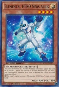 Elemental HERO Neos Alius - Speed Duel GX: Midterm Destruction - YuGiOh card