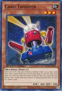 Card Trooper - Speed Duel GX: Midterm Destruction - YuGiOh card