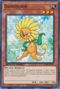Dandylion - Speed Duel GX: Midterm Destruction - YuGiOh card