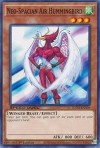 Neo-Spacian Air Hummingbird - Speed Duel GX: Midterm Destruction - YuGiOh card
