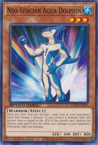 Neo-Spacian Aqua Dolphin - Speed Duel GX: Midterm Destruction - YuGiOh card