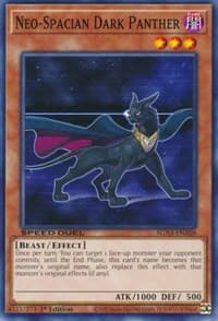 Neo-Spacian Dark Panther - Speed Duel GX: Midterm Destruction - YuGiOh card