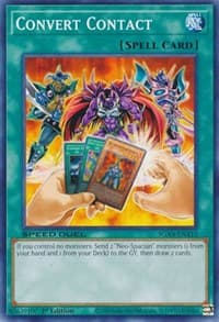 Convert Contact - Speed Duel GX: Midterm Destruction - YuGiOh card