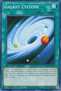 Galaxy Cyclone - Speed Duel GX: Midterm Destruction - YuGiOh card