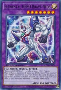 Elemental HERO Brave Neos - Speed Duel GX: Midterm Destruction - YuGiOh card
