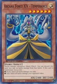 Arcana Force XIV - Temperance - Speed Duel GX: Midterm Destruction - YuGiOh card