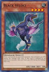 Black Veloci - Speed Duel GX: Midterm Destruction - YuGiOh card