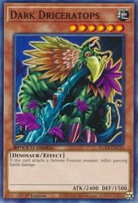 Dark Driceratops - Speed Duel GX: Midterm Destruction - YuGiOh card