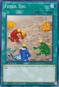 Fossil Dig - Speed Duel GX: Midterm Destruction - YuGiOh card