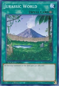 Jurassic World - Speed Duel GX: Midterm Destruction - YuGiOh card