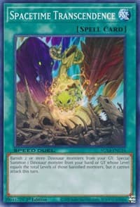 Spacetime Transcendence - Speed Duel GX: Midterm Destruction - YuGiOh card