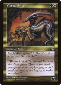 Victual Sliver - Stronghold - Magic: The Gathering card