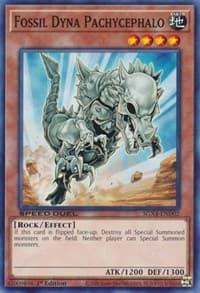 Fossil Dyna Pachycephalo - Speed Duel GX: Midterm Destruction - YuGiOh card