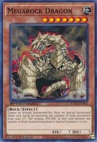 Megarock Dragon - Speed Duel GX: Midterm Destruction - YuGiOh card