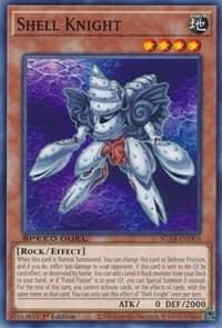 Shell Knight - Speed Duel GX: Midterm Destruction - YuGiOh card