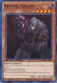 Revival Golem - Speed Duel GX: Midterm Destruction - YuGiOh card