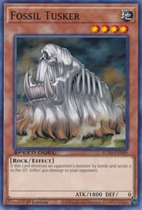 Fossil Tusker - Speed Duel GX: Midterm Destruction - YuGiOh card
