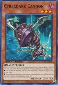 Cyberdark Cannon - Speed Duel GX: Midterm Destruction - YuGiOh card