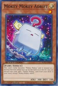 Mokey Mokey Adrift - Speed Duel GX: Midterm Destruction - YuGiOh card