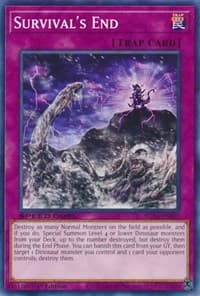 Survival's End - Speed Duel GX: Midterm Destruction - YuGiOh card