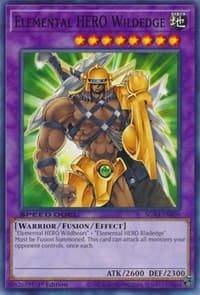 Elemental HERO Wildedge - Speed Duel GX: Midterm Destruction - YuGiOh card