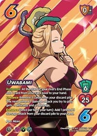 Uwabami (Alternate Art) - UniVersus: My Hero Academia: Girl Power - UniVersus card