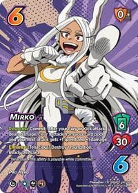 Mirko - UniVersus: My Hero Academia: Girl Power - UniVersus card