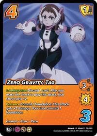Zero Gravity Tag - UniVersus: My Hero Academia: Girl Power - UniVersus card