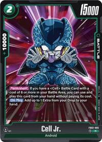 Cell Jr. - Blazing Aura - Dragon Ball Super: Fusion World card