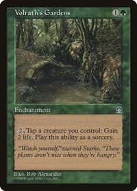 Volrath's Gardens - Stronghold - Magic: The Gathering card