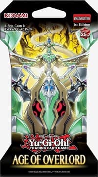 Age of Overlord Sleeved Booster Pack - Age of Overlord - YuGiOh card