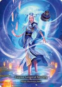 Enigma, Ledger of Ancestry (Marvel) - Part the Mistveil - Flesh and Blood TCG card