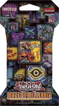 Maze of Millennia Sleeved Booster Pack [1st Edition] - Maze of Millennia - YuGiOh card