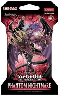Phantom Nightmare Sleeved Booster Pack [1st Edition] - Phantom Nightmare - YuGiOh card