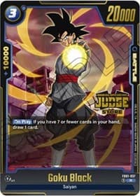 Goku Black - FB01-037 (Judge Pack (Store Judge) 01) - Tournament and Championship Promos - Dragon Ball Super: Fusion World card