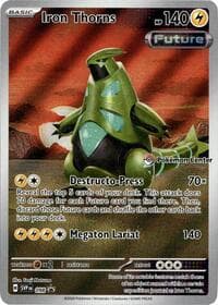 Iron Thorns - 098 (Pokemon Center) - SV: Scarlet & Violet Promo Cards - Pokemon card